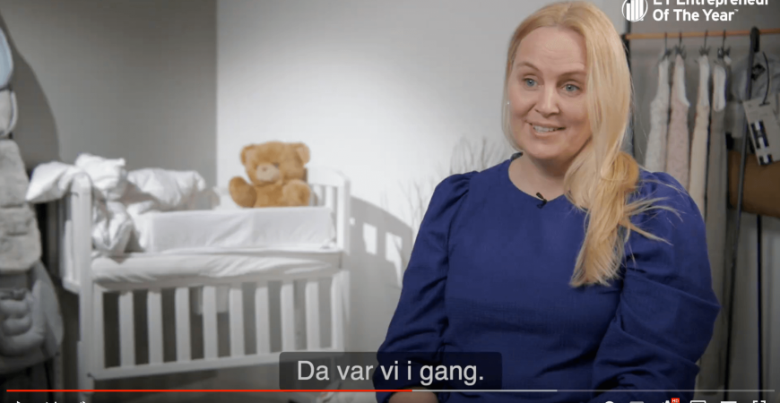 Presentation video: Finalist EY Entrepreneur Of The Year Norway